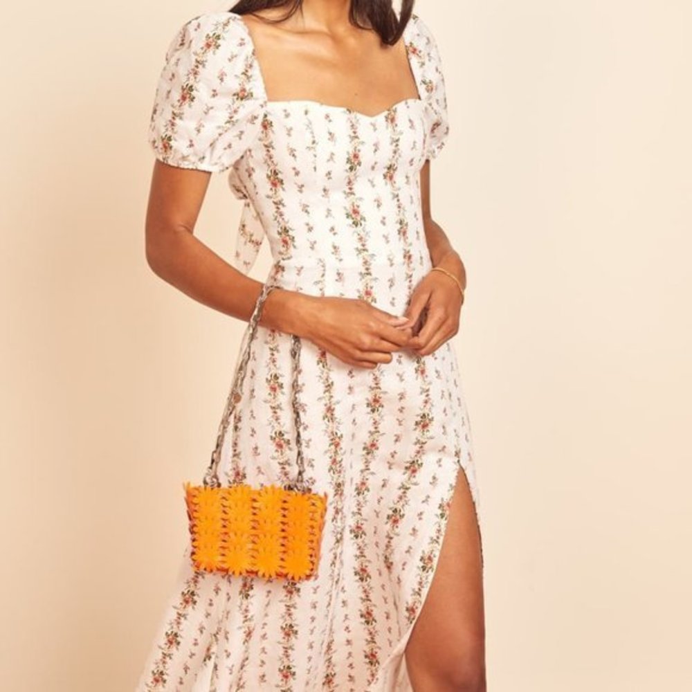 Reformation Denver Dress in Poppyseed *NEW*